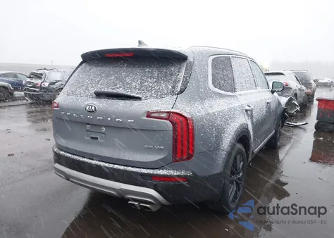 2021 Kia Telluride Sx z USA, uszkodzony, nr VIN 5XYP54HC1MG130584
